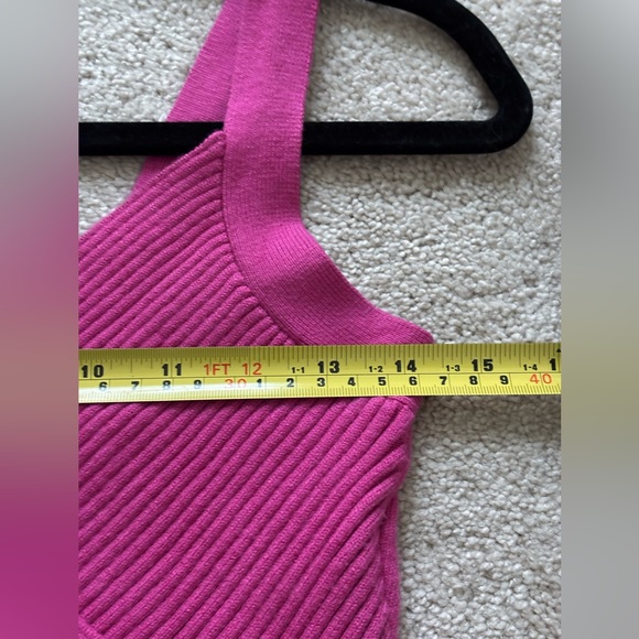 Cache Pink Ribbed Tank Top - Picture 5 of 6